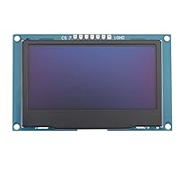 Creely 2,42 Zoll 12864 128X64 OLED-Anzeigemodul Iic I2C SPI Serieller LCD-Bildschirm für C51 Stm32 Ssd1309 (Gelbe Schrift)