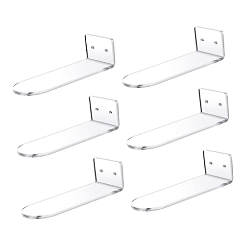 Alipis Acrylic Material Signed Sneaker Display Stand Wall-Mounted Shoes Shelf for Retail Store