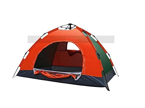 Tente de camping 3-4 personnes grand espace pour plage et randonnée