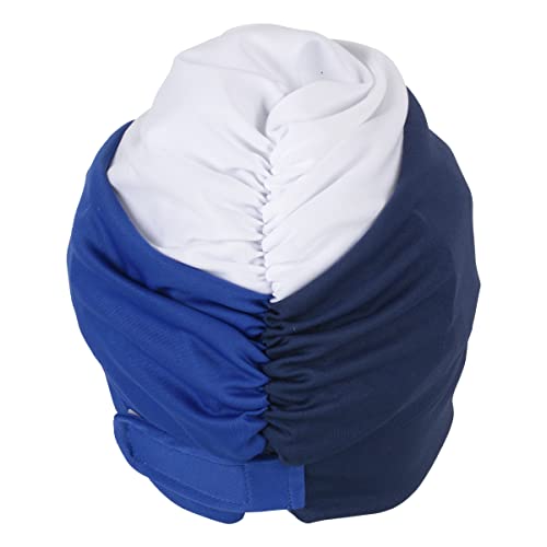Fashy Exclusive 3465 50 Swimming Cap with Velcro Fastening Blue, standard size - Image 4