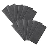 DINHEAROM 10 Piezas Paño de Microfibra Ultraabsorbente para Limpiar Cristales Espejos y Ventanas Unidades Reutilizables Paños de Limpieza Multiusos para Hogar y Coche