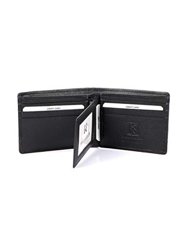 Men's RFID Blocking Leather Bifold Wallet with Card Holder Insert …2