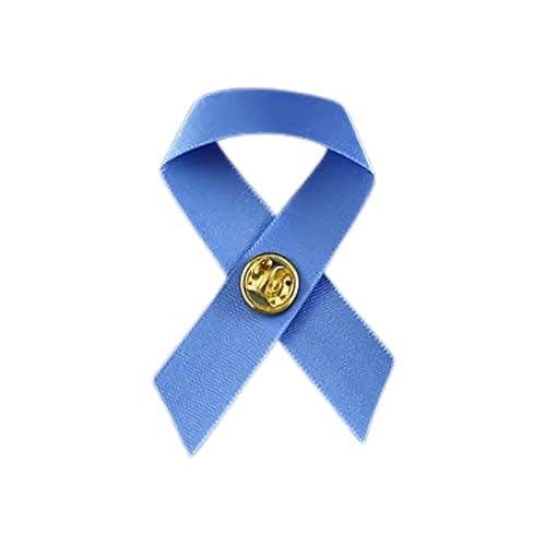 Image of 1 /2 /5 /10 /25 /50 /100pcs Satin Awareness Ribbon Pins (Pick your color), for Cancer & Disease Awareness, Bulk Quantities for Fundraising, Events, Gift Giving
