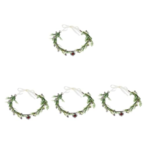 Couronne de fleurs mariage ajustable pour éviter les coiffures qui glissent durant la cérémonie