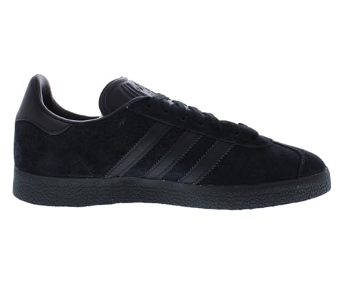 Image of adidas Gazelle Mens Shoes Size 6.5, Color: Black /Black-Black