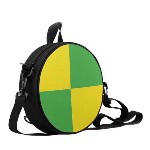 Image of Women Novelty Round Clock Shape Zippered Clock Purses for Women Tote Handbag Shoulder Bag, Gift for Mom Girlfriend
