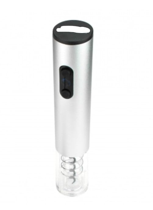 Portable Electric Wine Bottle Opener in Silver
