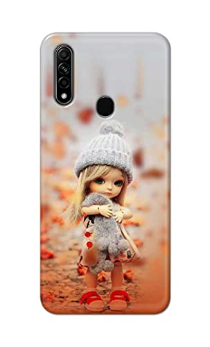 Image of PRINTFIDAA Doll Cute Girl Amazing Beauty Little Kid Child Playing Hard Back Cover for Oppo A31 (2020) / Oppo A8 Back Cover -(P6) KAT1001
