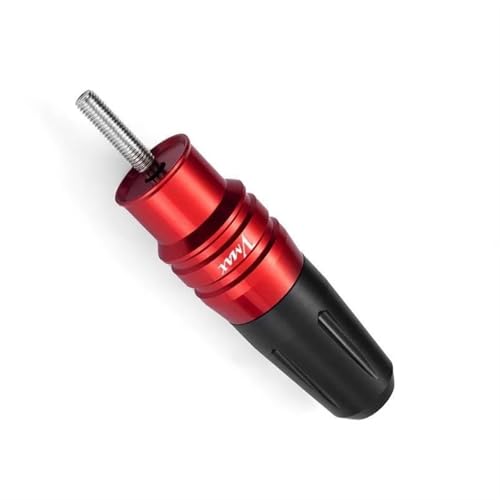 KMWSHAN Motorrad-Slider Motorradzubehör Auspuffrahmen-Schieber Sturzpads Sturzschutz Für Yamaha VMAX 300(Rosso)