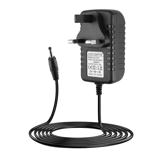 15V 1.4A 21W Power Adapter Charger Replacement for Alexa Echo 1st 2nd Gen Echo Plus 1st Gen Echo Show 1st Gen TV 2nd Gen Echo Link Echo Look with 2M Cable UK Plug Durable AC DC Power Supply