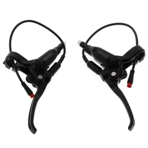Bicycle Brake Handle, Waterproof Brake Lever Handle GT03 Power Off Oil Ebike Handle Suitable for Electric Bikes (1 Pair)