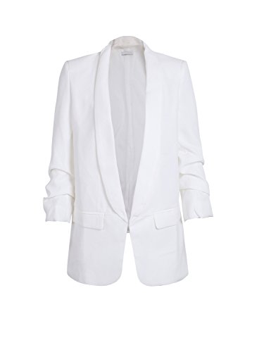 Simplee donne manica plissettata ragazzo vestito