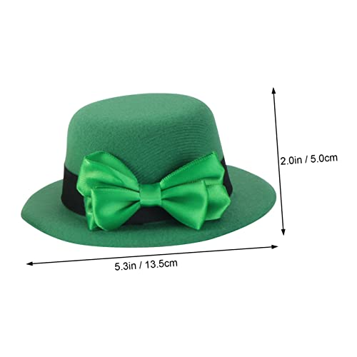 Accessoires de costume de fête Saint-Patrick pince à cheveux chapeau vert pulpe - 7