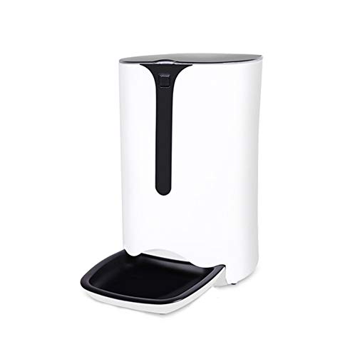 BinetGo-7L-Automatic-Cat-Feeder-with-Timer-Schedule-Feature-Cat-Food-Dispenser-with-Portion-Control-and-Voice-Recorder-for-Healthy-Feeding-4-Meals-a-Day-7L-White