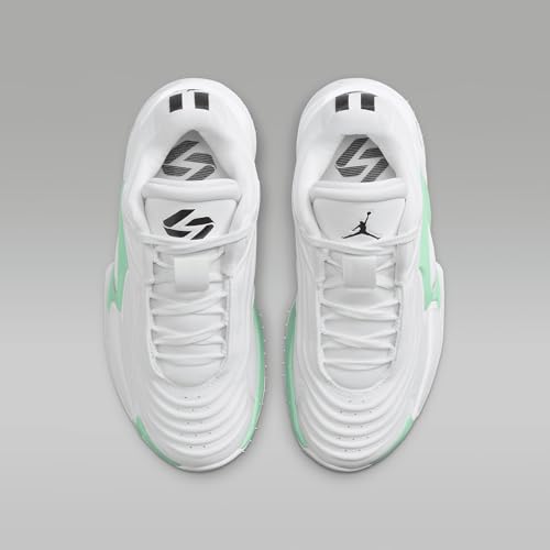 Luka 3 "Photo Finish Big Kids' Basketball Shoes (HQ5058-107, White/Volt Glow/Green Glow/Black) Size 44