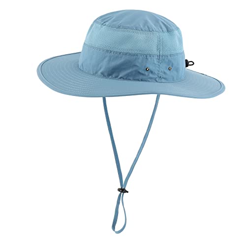 Image of Home Prefer UPF 50+ Men's Sun Hat Wide Brim Bucket Hat UV Protection Hat for Mens Womens Beach Safari Gardening Golf Fishing
