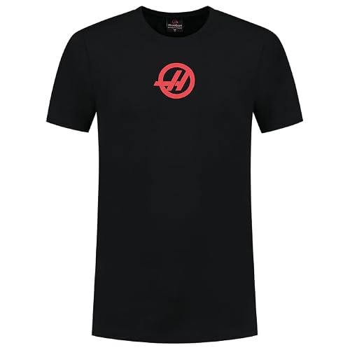 CMC Motorsports Haas Racing F1 Roundel Essentials T-Shirt, Black, L