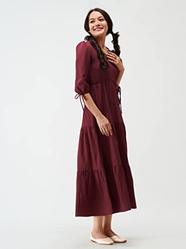 Image of AASK Women Fit and Flare Dress