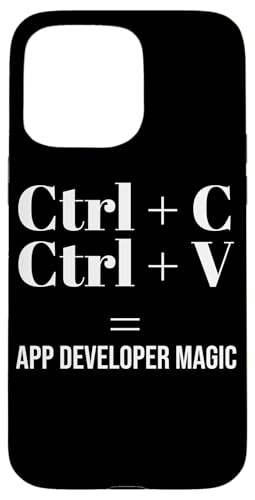 Ctrl C Ctrl V Mobile App Builder C++ Code de programmation Python Coque pour iPhone 15 Pro Max