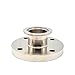 ISO40 ISO-F 40 Bolted Flange to NW40 KF40 Flange for iQP40 QDP40 DP40 iQDP80 QDP80, DP80 edws Dry Pump Inlet Adapter Made of Stainless Steel 316 (end to end Length 40mm)