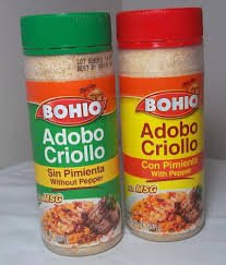 BOHIO Adobo Value Pack - 1 Adobo with Pepper & 1 Adobo w/o Pepper - 16.5 oz Jar (Count of 2)