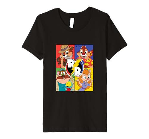 T-shirt premium Tic et Tac Rescue Rangers textile haut de gamme pour enfant