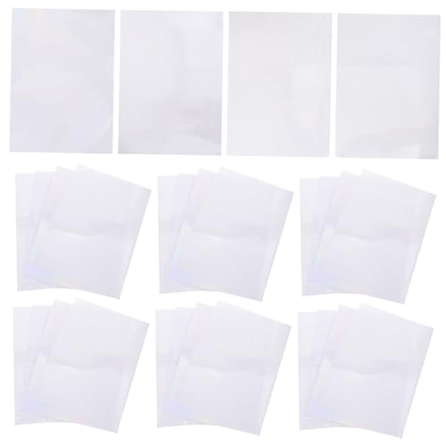 Vinyle holographique en lot de 40 feuilles autocollantes irisé pour scrapbooking et décors DIY