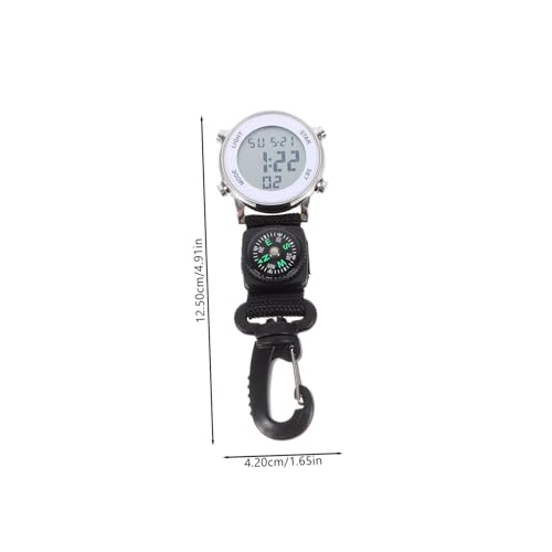 Reloj de bolsillo digital antirrayaduras y correa de nylon 2