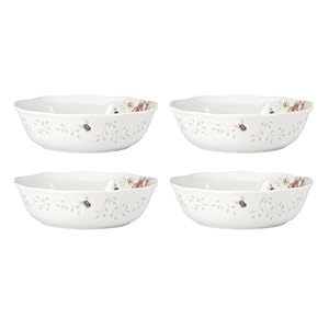 Lenox Butterfly Meadow Soup Bowls, Set of 4, 4 Count, Multi