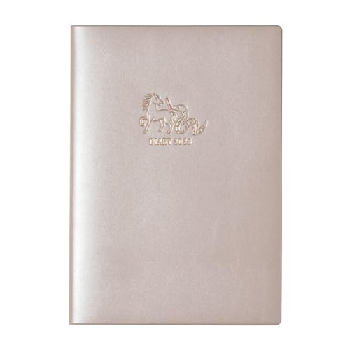 手帳 2025 スケジュール帳 2025年10月始まり 月間ブロック+家計簿 B6正寸 干支バトン シャンパンゴールド マークス 26ADR-CMF03-GD