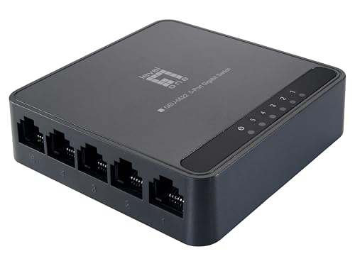 Switch Level One GEU-0522 resoudre les problemes de manque de prises ethernet box