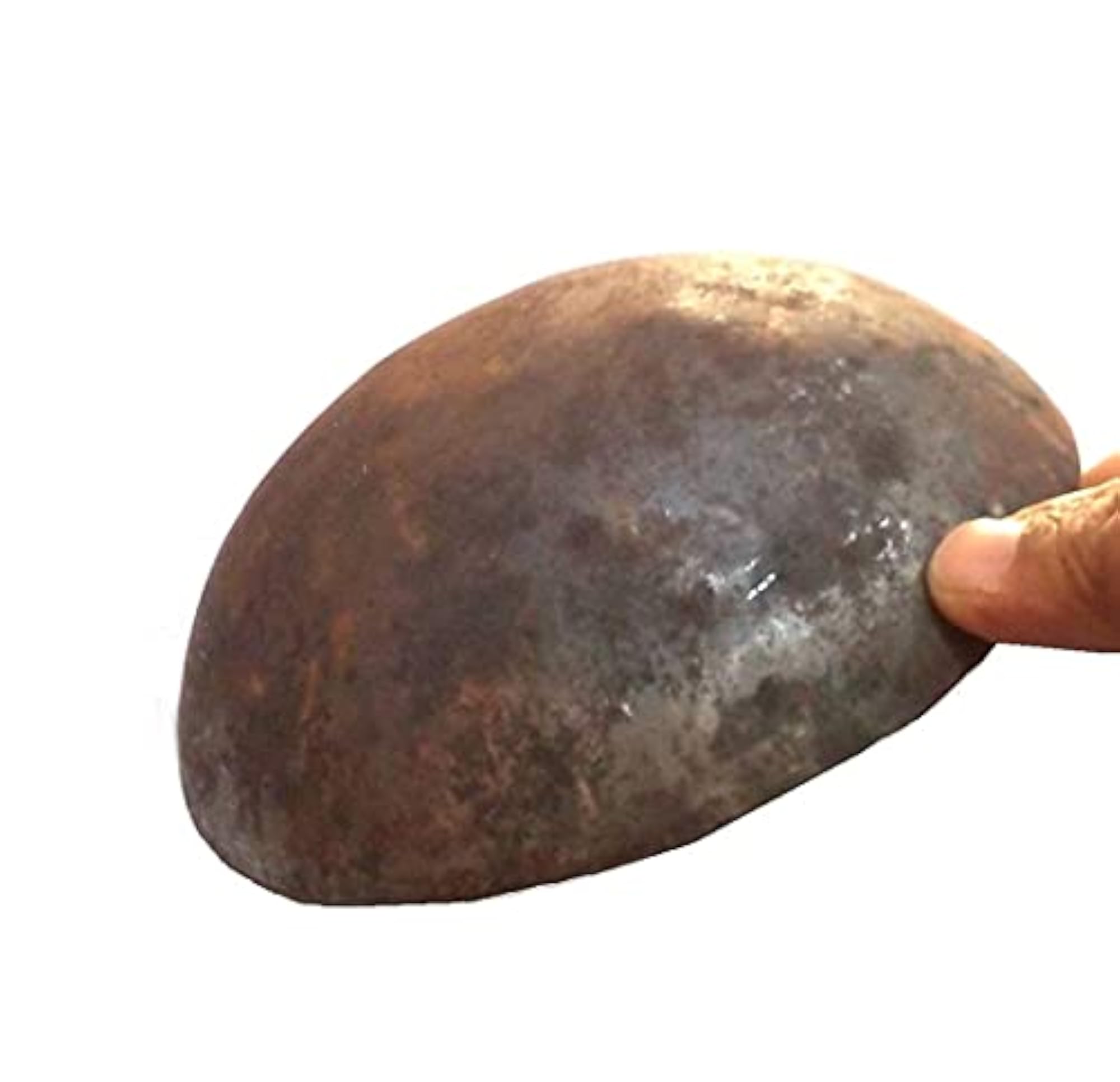 Medium Pure Iron Unpolished Rusted Bowl for Henna Mehendi Paste