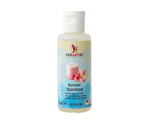 Creartec Artidee Kerzen-Glanzlack 50ml, Transparent