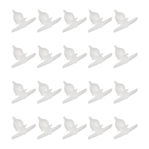 Anlseiod 20 X 7H0837485 Compatible con Transporter T5 T6 clips de sujeción de goma para puerta delantera de coche tira de sellado