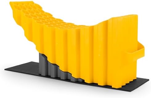 Camco Camper/RV Curved Trailer Aid - Features 6.5" of Lift & Incl...