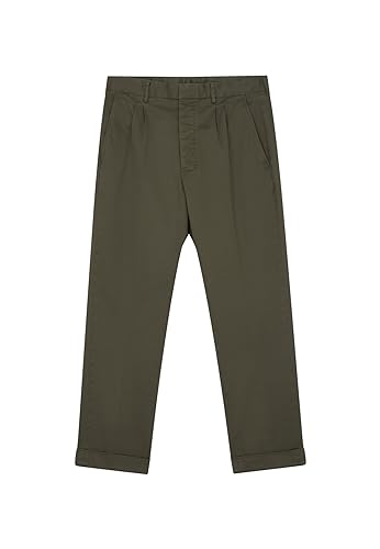 Chino vert foncé Seidensticker pour vos journées décontractées en coupe droite W46