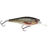  Spro IKIRU SHAD 70SL 7cm Wobbler Kunstköder für Forelle Barsch, Farbe:Roach