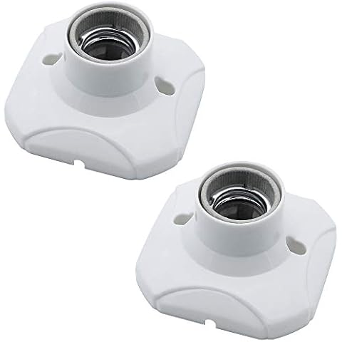 CYUaoao E27 Ceramic Light Bulb Socket Cover
