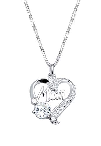 Catenina con ciondolo a forma di cuore con scritta...