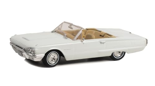 Greenlight 1:43 1964 Thunderbird Convertible - Wimbledon White miniatura 2