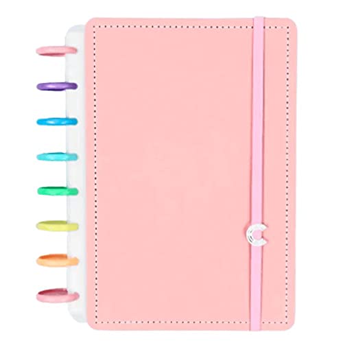 Agenda, Caderno Inteligente, A5, Rainbow Rosê, Permanente