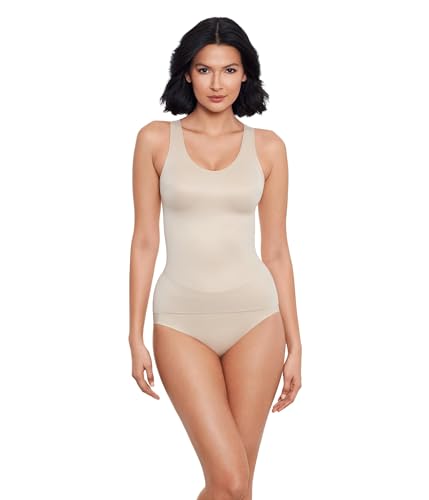 Miraclesuit Extra Firm Control Back Sculpting Camisole 2433 Warm Beige S (Women's 4-6)