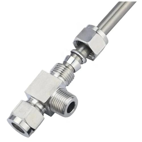 Codo rosca hembra 45 grados inoxidable 316L resistente a alta presión 4
