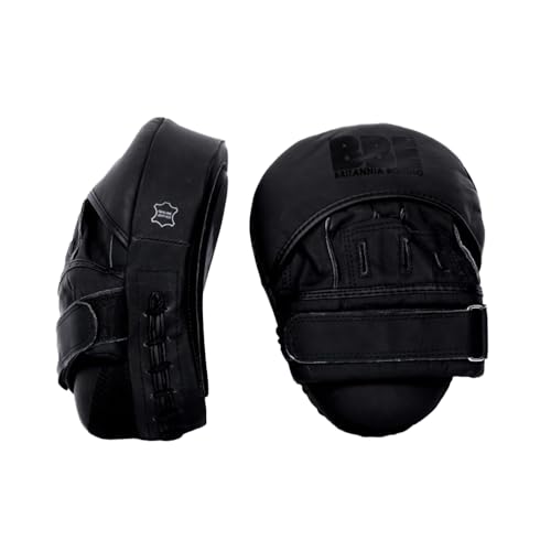 BBE - Pattes d´Ours pour Boxe Gel (Taille Unique) (Noir Mat)