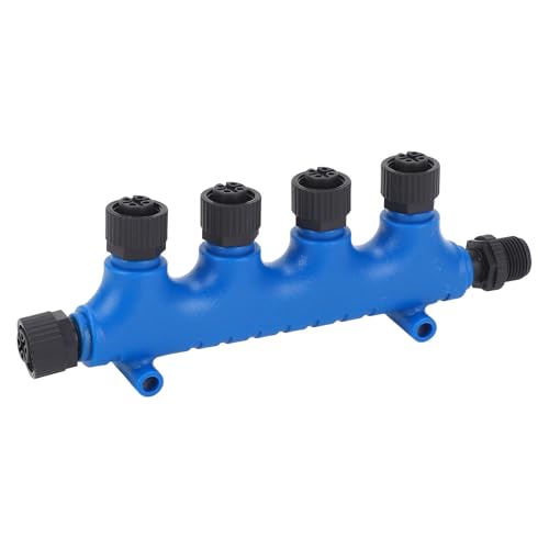 Image of 4 Ports T Connector for NMEA 2000 - IP67 Water MultiPort Backbone Connector for Lowrance, Simrad, BG, Navico Networks