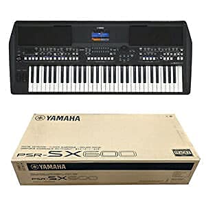 Image of Yamaha PSR-SX600 Digital Workstation Keyboard - Includes Power Adapter, Music Resources & User Manual, Advanced Voices, Styles & Effects, Ideal for Performers & Composers