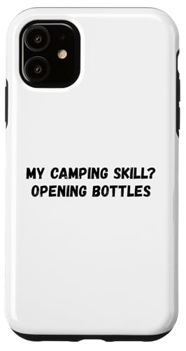 My Camping Skill �I�[�v�j���O �{�g�� �A�E�g�h�A �X�}�z�P�[�X iPhone 11 �p