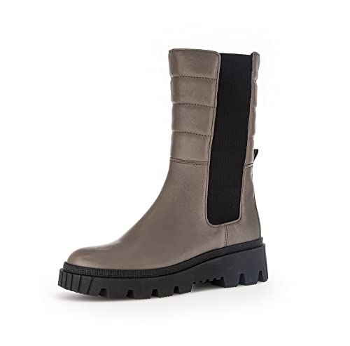 Preisvergleich Produktbild Gabor Damen Chelsea Boots, Frauen Stiefeletten,Wechselfußbett,uebergan... / schwarz,43 EU / 9 UK