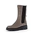 Produktbild Gabor Damen Chelsea Boots, Frauen Stiefeletten,Wechselfußbett,uebergangsschuhe,uebergangsstiefel,stretch-einsatz,taupe/schwarz,43 EU / 9 UK