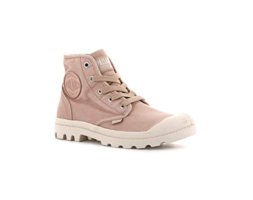 Image of Palladium Pampa Hi Men's Outdoor Boots | Hiking, Trekking & Riding Ankle Boots | Stonewashed Canvas, All-Season, Quick-Dry